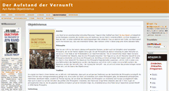 Desktop Screenshot of objektivisten.org