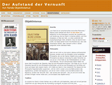 Tablet Screenshot of objektivisten.org